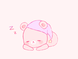 Animated Gif Discovered By Sofiahalbof Find Images And Videos About Cute Pink And Gif On We Heart It The App To Ge Sleeping Gif Cute Drawings Cartoon Heart