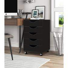 Are there any special values on file cabinets? Merax 5 Drawer Home Office Black With Locking Casters Mobile File Cabinet Pp192508baa The Home Depot