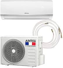 Dans le meilleur des cas, vous observez une diminution de quelques degrès, dans une pièce de 10m2 au maximum. Airton Pack Pret A Poser Pompe A Chaleur Climatiseur Reversible R32 5270 5500w 18000btu Liaison 4m Ready Clim 60m2 A Gaz Pre Charge Amazon Fr Cuisine Et Maison