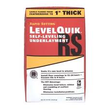 Custom Building Products Levelquik Concrete Leveler 50 Lb Underlayment Resilient Flooring Self