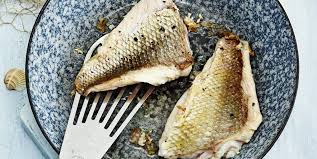 Pan fried sea bass with couscous. How To Cook Sea Bass Sea Bass Recipes