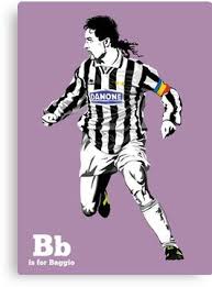 For bigger resolution wallpapers, click on. B Is For Baggio Canvas Print By Miniboro In 2021 Roberto Baggio Football Football Art