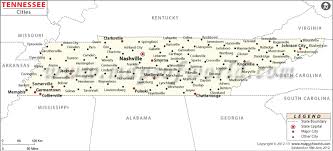 Cities In Tennessee Tennessee Cities Map
