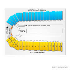 Route 66 Raceway 2019 Seating Chart