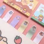 Cute Index Sticker, Girl Cartoon Book Tags Sticky, Teaching ...