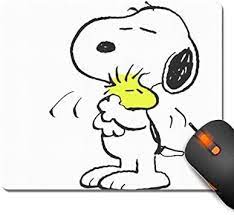Rgb computer mousepad led usb charging large mouse pad with logo for desk mat wireless mouse pad. Snoopy Mouse Mat Natural Rubber High Quality Gaming Mouse Pads Amazon De Computer Accessories
