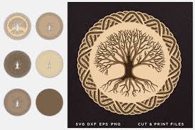 Tree Of Life Svg 3d Cut File Tree Of L Graphic By 2dooart Creative Fabrica