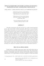 Coffee machine with grinder beans and brews applications of trigonometry. Pdf Effect Of Moisture And Water Activity On Textural Properties Of Raw And Roasted Coffee Beans