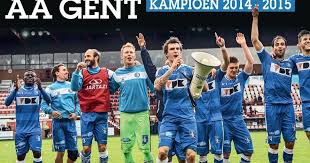 De voetbalploeg aa gent is de nieuwe kampioen van belgië. Speciaal Voor Historische Titel Exclusieve Hln Wallpapers Aa Gent Jupiler Pro League Hln Be