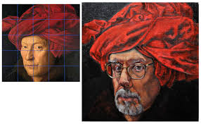 self portrait in an rv bathroom