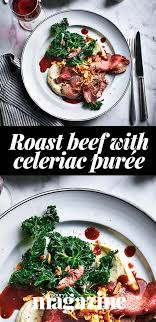 Roast Beef Fillet With Celeriac Puree Recipe Recipe Pureed Food Recipes Roast Fillet Of Beef Beef Fillet