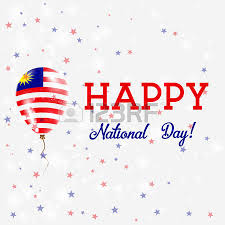 It commemorates the malayan declaration of independence of 31 august 1957. Happy National Day Malaysia Greeting Card