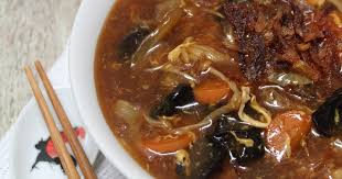 本想煮碗羹来充当午餐 填饱我饿扁的肚子 结果不小心又煮出了福州卤面的味道 好开心啊 赶紧川烫一片的金瓜板面 淋上这误打误撞的福州卤汁 口感味道都对也 好吃 cooking recipes recipes cooking