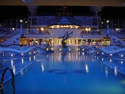 Golden Princess Cruise Ship At Night Inside Passage Alaska Cruise Ship Reviews Princess Cruise Ships Princess Cruise Lines