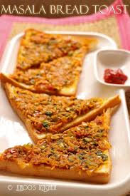 Masala Toast Recipe Iyengar Bakery Style Quick Video Https Youtu Be Vv64wogv05k Detailed Recipe Https Www Jino Toast Recipes Recipes Breakfast Receipes