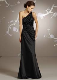 Jim Hjelm Occasions Bridesmaids And Special Occasion Dresses Style 5 Black Satin Bridesmaid Dress Formal Wedding Guest Dress Satin Bridesmaid Dresses