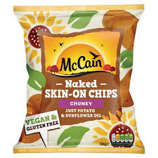 Your amazon cart is about to be filled. Mccain Naked Skin On Chunky Chips Gluten Free 900g Tesco Groceries