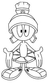 Dibujo De Marvin El Marciano Negrito Para Pintar Y Colorear Colorear Dibujos Varios Dibujo De Ma Looney Tunes Personajes Arte De Historietas Foto En Dibujo