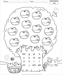 short vowel ug word family tree families reading word family worksheets word families kindergarten word families