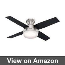 In this is functioning and technology to content hunter ceiling fans hunter flush mount ceiling fans designs and feet high and helpful features 5reversible walnut blades and ceiling fan sea wind white. Best Low Profile Flush Mount Ceiling Fans For 2021 Test10best