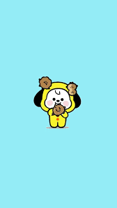 Baby Bt21 Chimmy And Shooky Di 2020 Wallpaper Lucu Boneka Hewan Ilustrasi Lucu