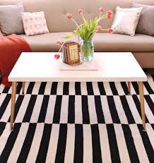 Even though side tables are also a solution, a coffee table certainly makes gatherings more comfortable. Mid Century Diy Coffee Table A Joyful Riot