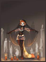 Voodoo Priestess By Griffsnuff On Deviantart Voodoo Priestess Priestess Witch Art