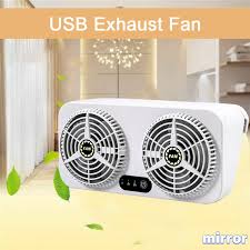 Pemasangannya berhadapan langsung dengan area terbuka sehingga memungkinkan udara di dalam keluar langsung melalui kipas. Kipas Angin Exhaust Fan Dual Fungsi Tenaga Usb Untuk Ventilasi Ac Mobil Rumah Shopee Indonesia