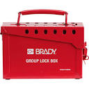 Brady Part: 65699 | Portable Metal Group Lock Box, Small | BradyID.com