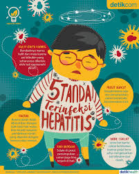 Fungsi hati yang penting untuk metabolisme. Infografis 5 Tanda Terkena Hepatitis