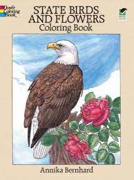 This is a list of united states states and their state flower, tree, and bird. State Birds And Flowers Coloring Book Von Annika Bernhard Englisches Buch Bucher De