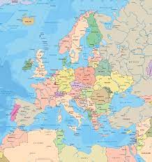 London On Map Of Europe Map Of Europe - Countries