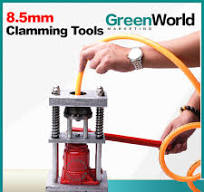 Cheap hose clamp machine New Arrivals 8.5mm Clamming Tools Hose Crimping  Tools Sprayer High Pressure Hose Clamp Hose Connector 8.5mm Power Hose Pipe