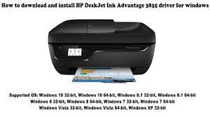 This printer gives you the best chance to print from your smartphone or tablet devices. How To Download And Install Hp Deskjet Ink Advantage 3835 Driver Windows 10 8 1 8 7 Vista Xp Youtube
