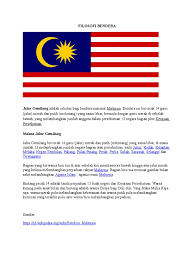 Untuk lebih memahami dan menanam sifat hormat terhadap jalur gemilang, rasanya perlu untuk kita lihat simbolik kepada setiap warna dan bentuk yang terdapat pada bendera kebangsaan kita ini. Filosofi Malaysia Ips