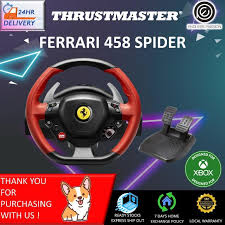 Thrustmaster ferrari 458 spider racing wheel problems. Thrustmaster Ferrari 458 Spider Racing Wheel Xbox One Toys Games Video Gaming Gaming Accessories On Carousell