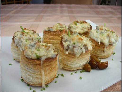 Mushroom Vol-au-Vents