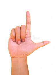 American sign language (asl) is quite different from british sign language (bsl), despite the fact that english is the spoken language of both countries. Gesture Of The Hand A Sign Of Loser Stock Photo Image Of Hand Harass 115989832