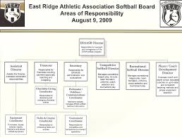 softball board organizational chart