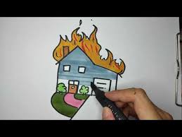 100 drawing pictures download free images on unsplash. How To Draw A House On Fire Youtube
