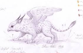 Baby Griffin Griffin Mythical Cute Fantasy Creatures Mythical Creatures