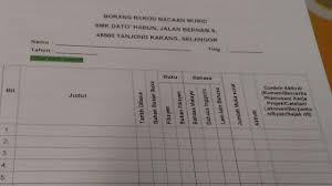 Senarai stok awal cg narzuki online. Nilam 2020 Pusat Sumber Sekolah
