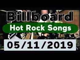 Billboard Top 50 Hot Rock Songs May 11 2019
