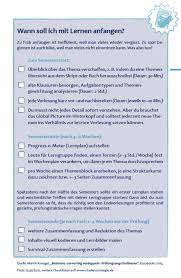 Mist, habe den threadtitel verschrieben. Wann Soll Ich Mit Dem Lernen Anfangen Lernen Studium Auswendig Lernen