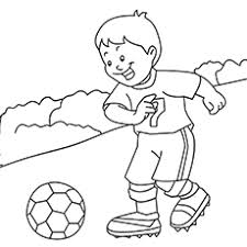 Unstructured play lets your kids explore their imagination and the things around them. Soccer Ball Coloring Pages Free Printables Momjunction