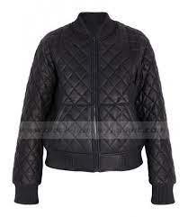Black Leather Bomber Jacket Womens Quilted Jacket For Ladies Black Leather Bomber Jacket Womens Quilted Jacket Bomber Jacket Women