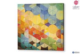 دوائر متناسقه ملونه سفير ارت للديكور Circle Full Circle
