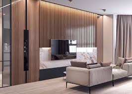 Building a cabinet wall behind the bed in the bedroom is not such a popular solution, but it certainly deserves attention. Interior Design Using Marble And Wood Combinations Stonenews Eu