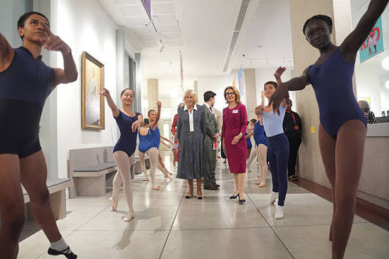 History - September 2, 2026. HM Queen Camilla, consort of HM King Charles  III, in her role as Patron, visited the Royal Academy of Dance headquarters  in south-west London. During the visit