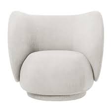 Maybe you would like to learn more about one of these? Buy Ferm Living Rico Boucle Lounge Chair Off White Amara